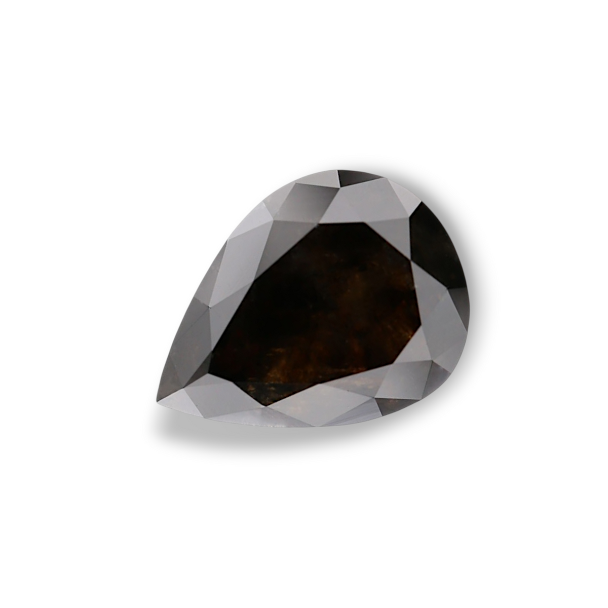 Birnenförmiger Diamant | 2,73 ct | Fancy Black | GIA | Ref. S991515