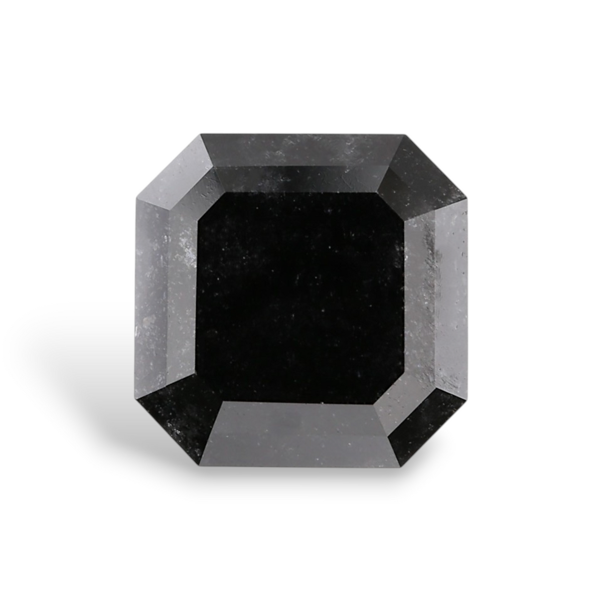 Quadratischer Smaragd-Diamant | 3,88 ct | Fancy Black | GIA | Ref. S231880