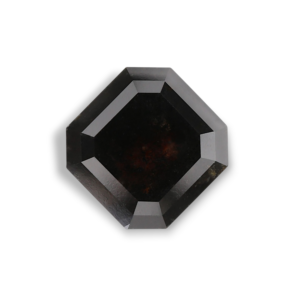 Quadratischer Smaragd-Diamant | 3,68 ct | Fancy Black | GIA | Ref. S232727