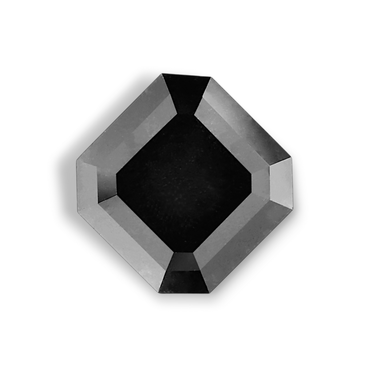 Sq emerald Diamond | 3.75 ct | Fancy Black | GIA | Ref S171062