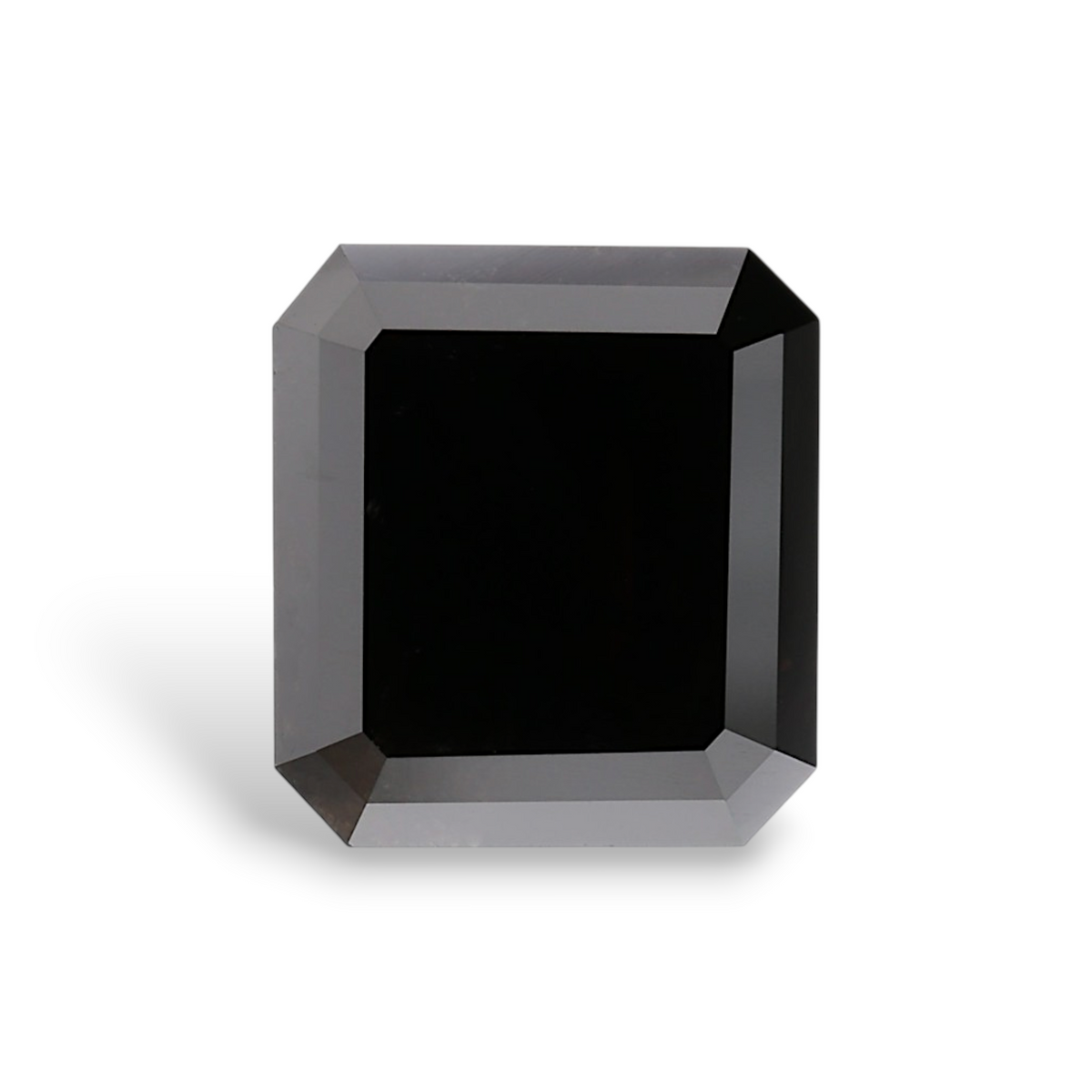 Quadratischer Smaragd-Diamant | 3,24 ct | Fancy Black | GIA | Ref. S983465