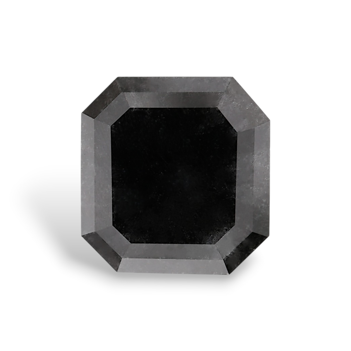 Quadratischer Smaragd-Diamant | 3,11 ct | Fancy Black | GIA | Ref. S969564