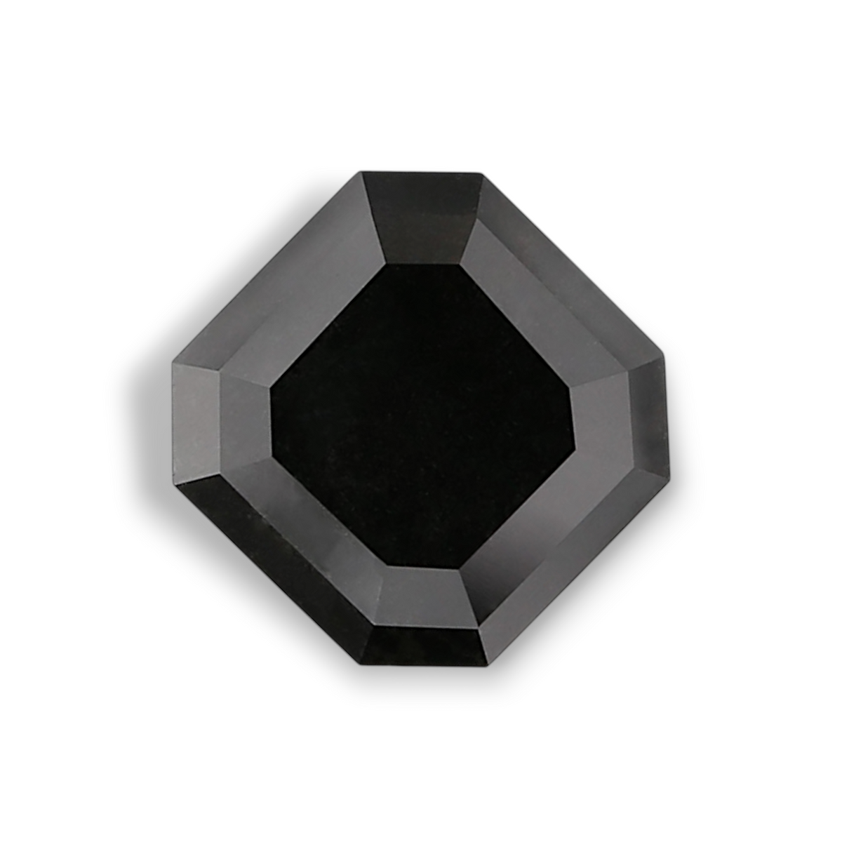 Quadratischer Smaragd-Diamant | 2,68 ct | Fancy Black | GIA | Ref. S278849