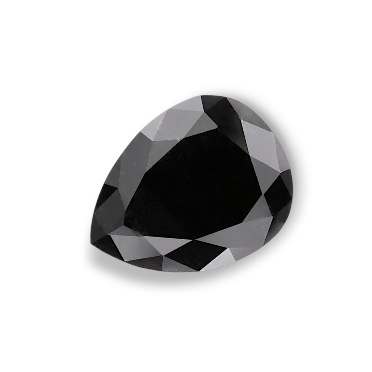 Birnenförmiger Diamant | 2,12 ct | Fancy Black | GIA | Ref. S864731