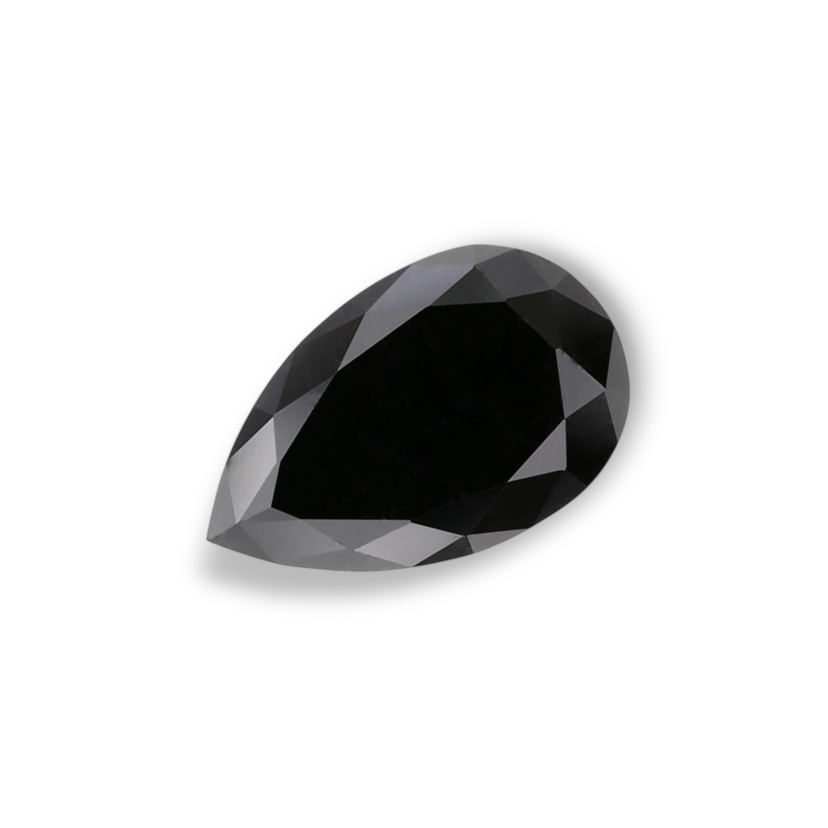 Birnenförmiger Diamant | 1,03 ct | Fancy Black | GIA | Ref. S472313