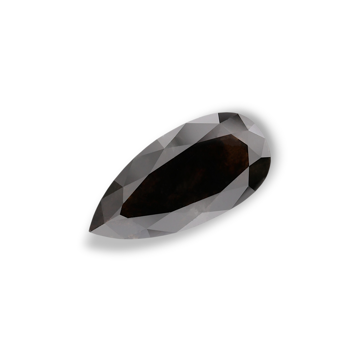 Birnenförmiger Diamant | 3,61 ct | Fancy Black | GIA | Ref. S304632