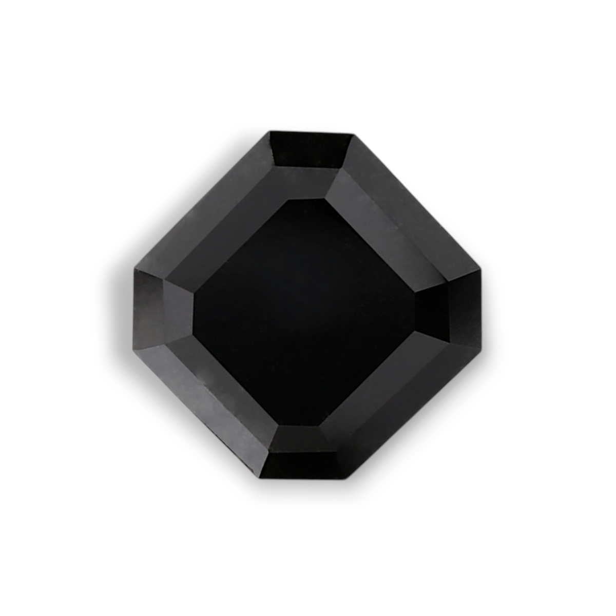 Quadratischer Smaragd-Diamant | 1,77 ct | Fancy Black | GIA | Ref. S329718