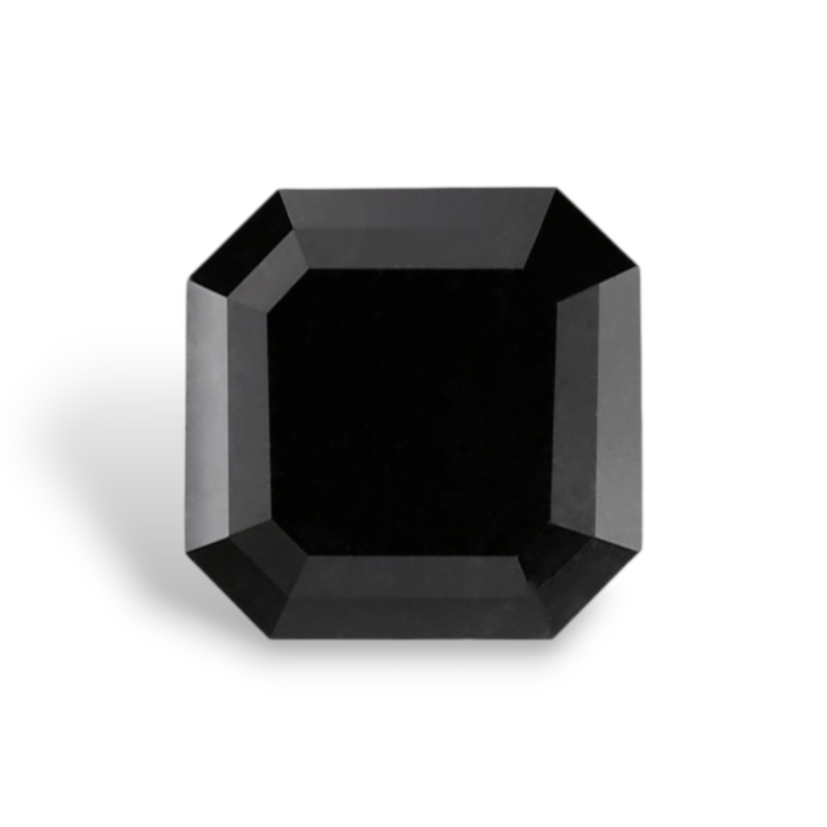 Quadratischer Smaragd-Diamant | 1,07 ct | Fancy Black | GIA | Ref. S307808
