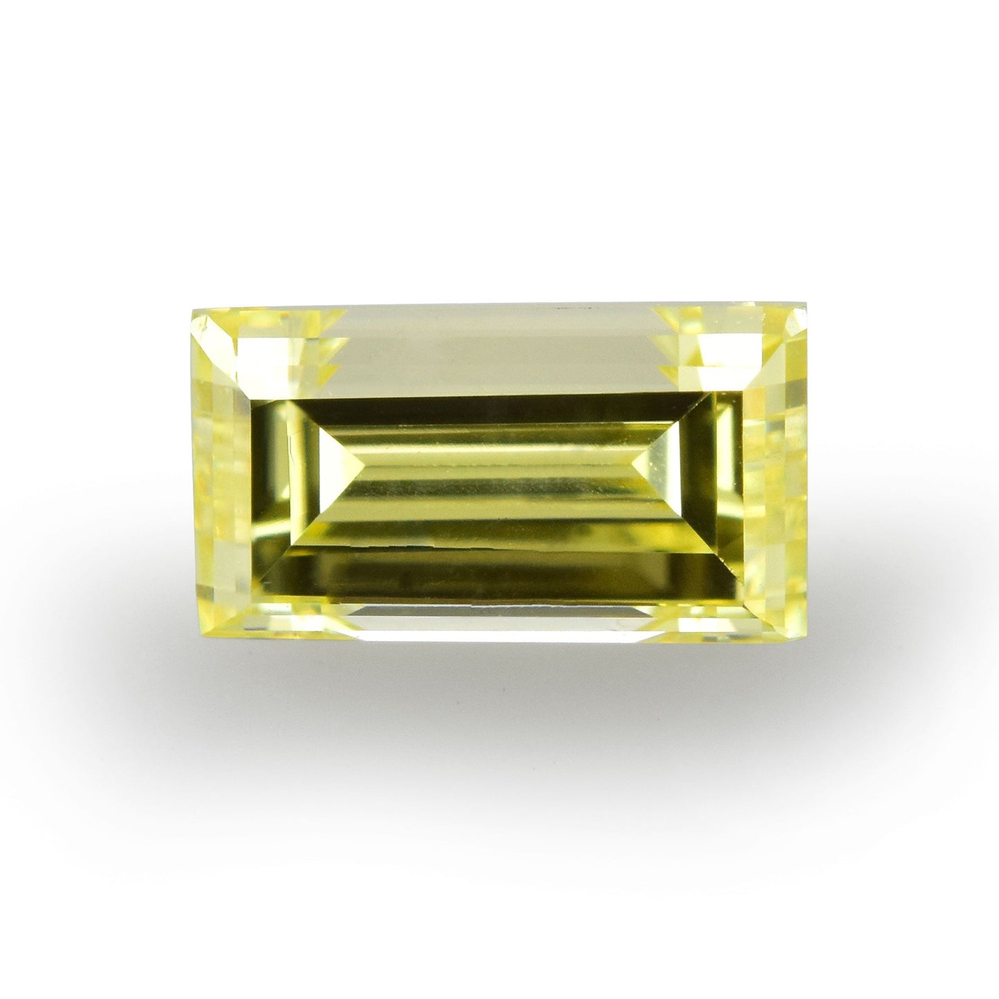 0,51 Karat Fancy Yellow Emerald Diamond VS1 GIA