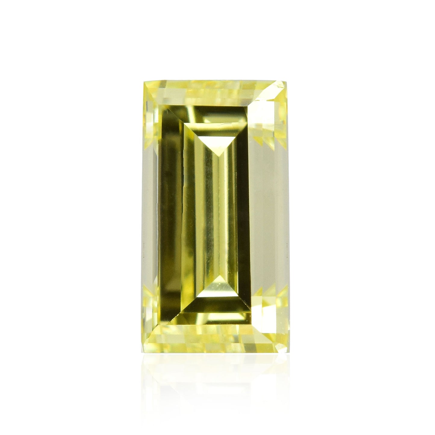 0,51 Karat Fancy Yellow Emerald Diamond VS1 GIA