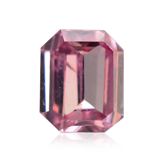 0,08 Karat Fancy Intense Purplish Pink Emerald Diamond (I1) GIA