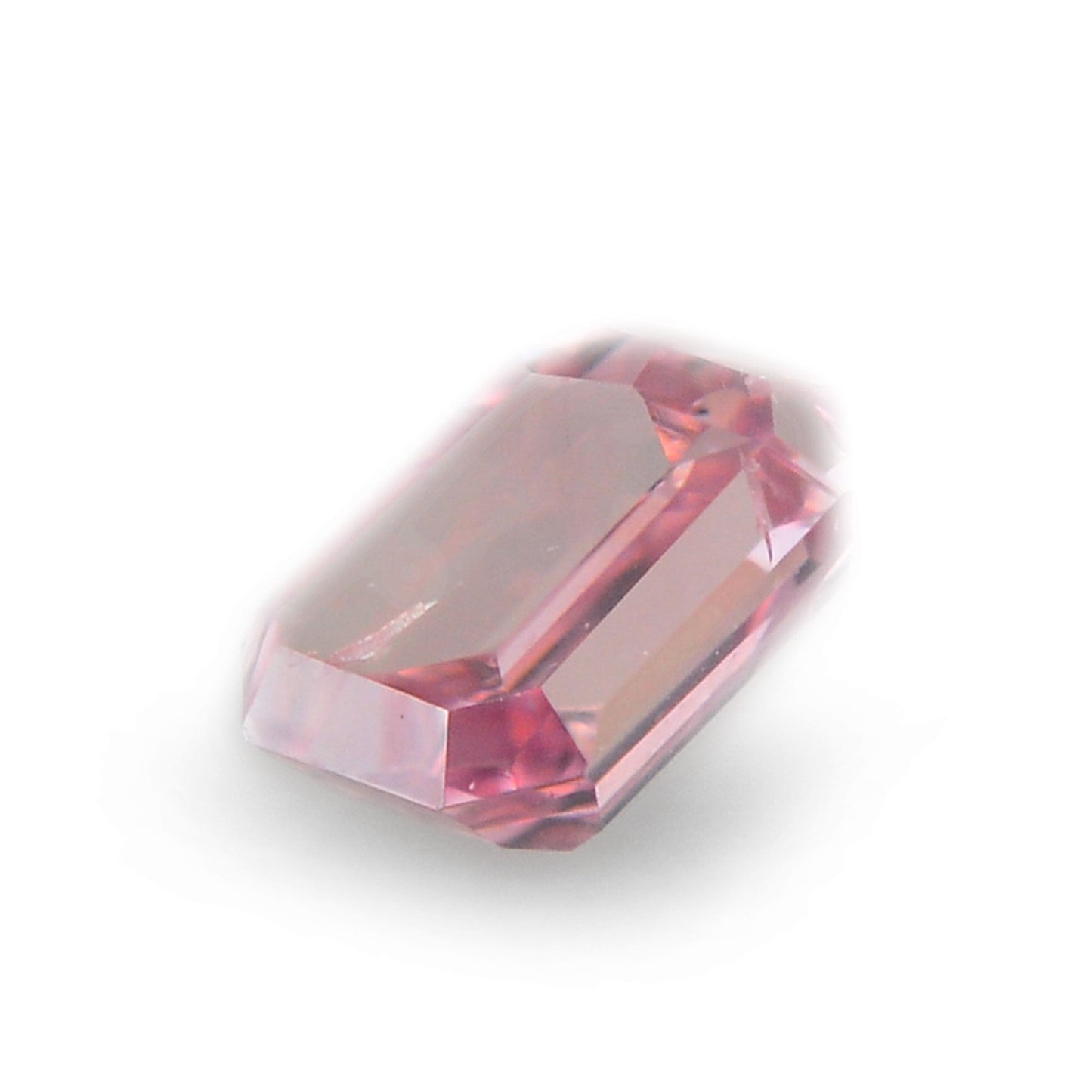 0,08 Karat Fancy Intense Purplish Pink Emerald Diamond (I1) GIA