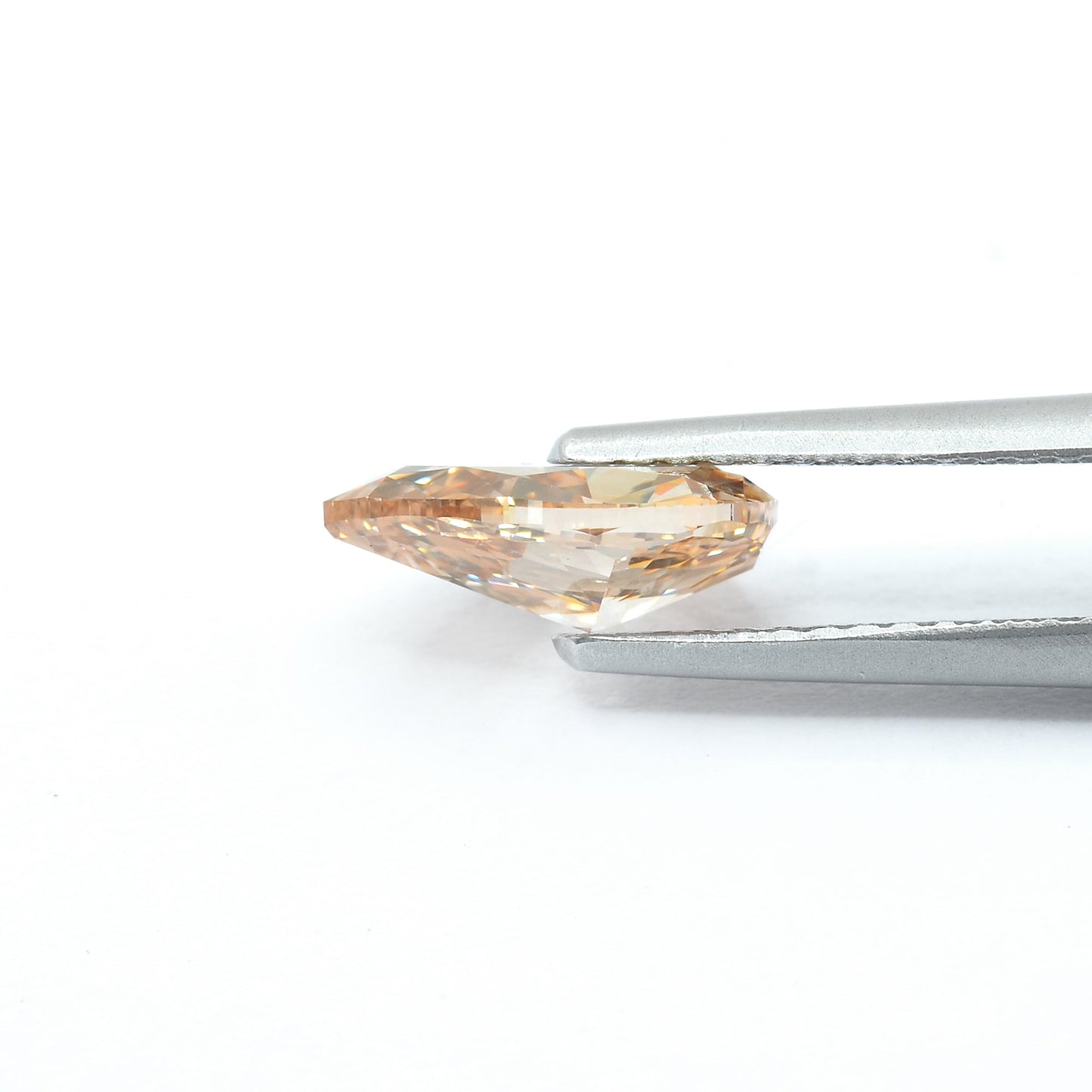 1,52 Karat Fancy Brown Orange Birnenförmiger Diamant SI1 GIA