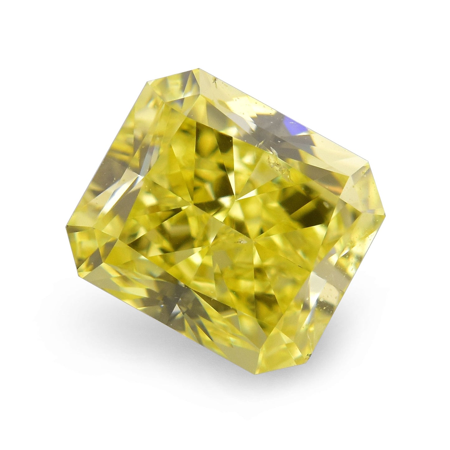 0,46 Karat Fancy Intense Yellow Radiant SI1 GIA