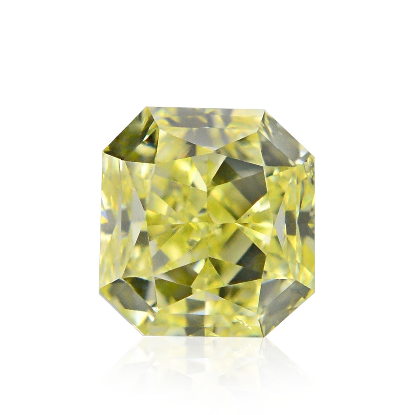 0,40 Karat Fancy Intense Yellow Radiant VS2 IGI