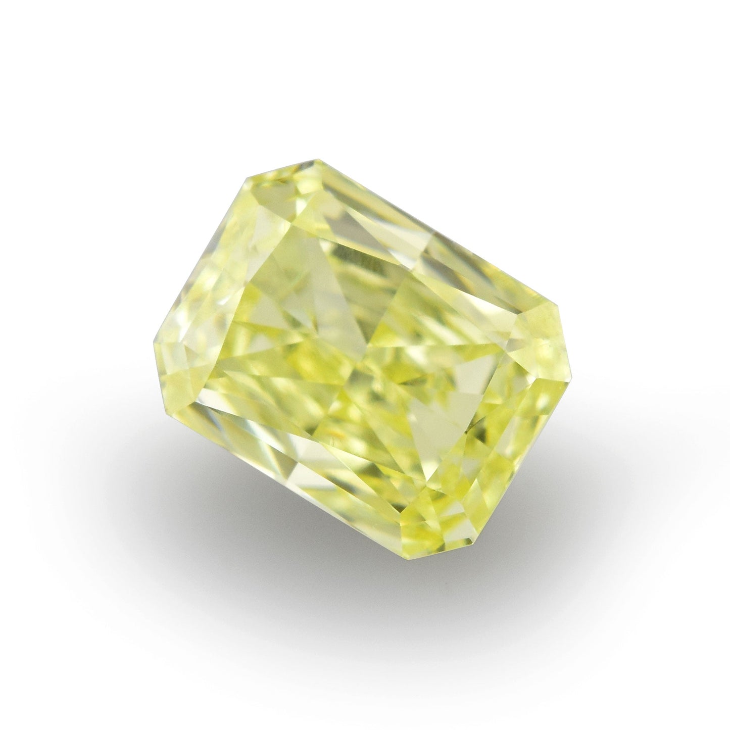 0,40 Karat Fancy Light Yellow Radiant Diamant VVS2 GIA