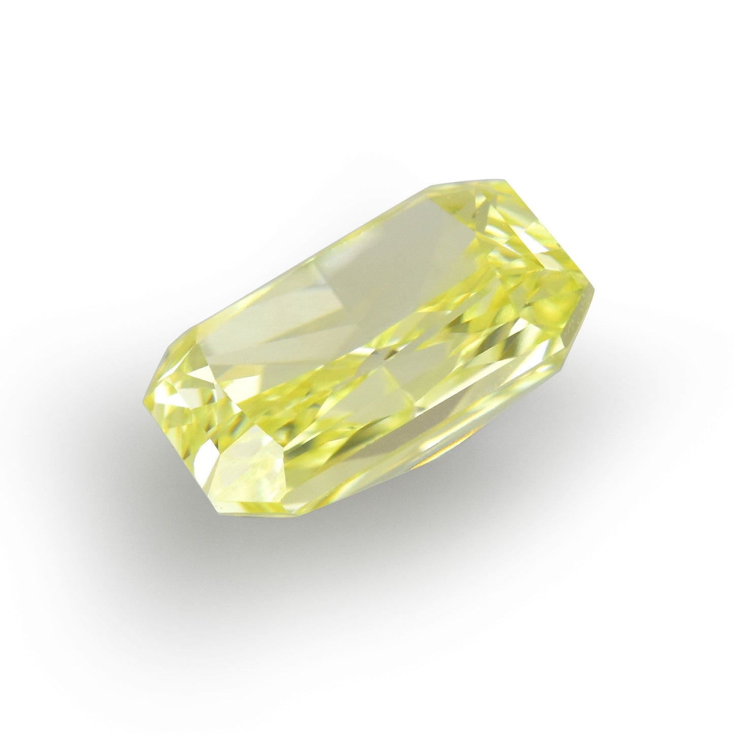 0,40 Karat Fancy Light Yellow Radiant Diamant VVS2 GIA