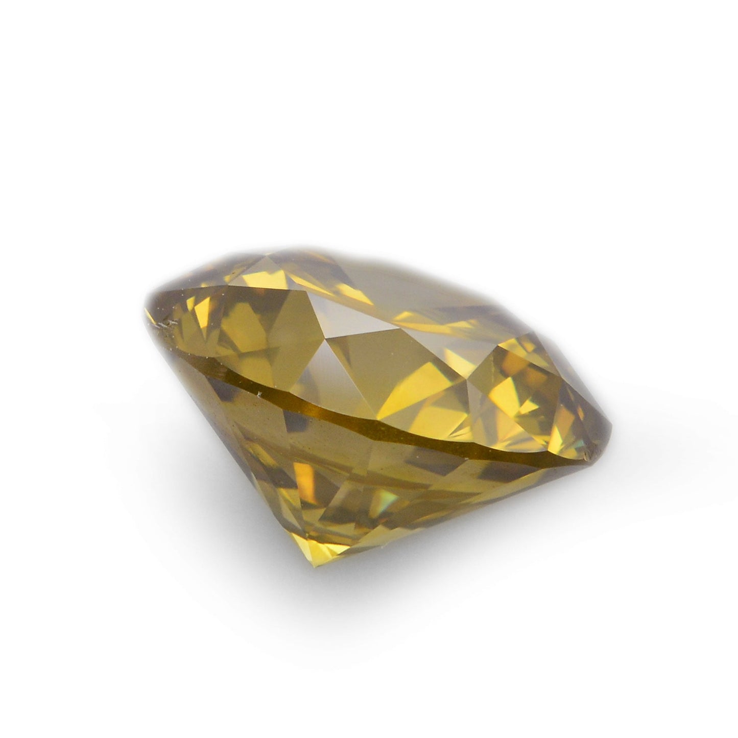 1,40 Karat Fancy Deep Brownish Yellow Brillant (SI1) GIA