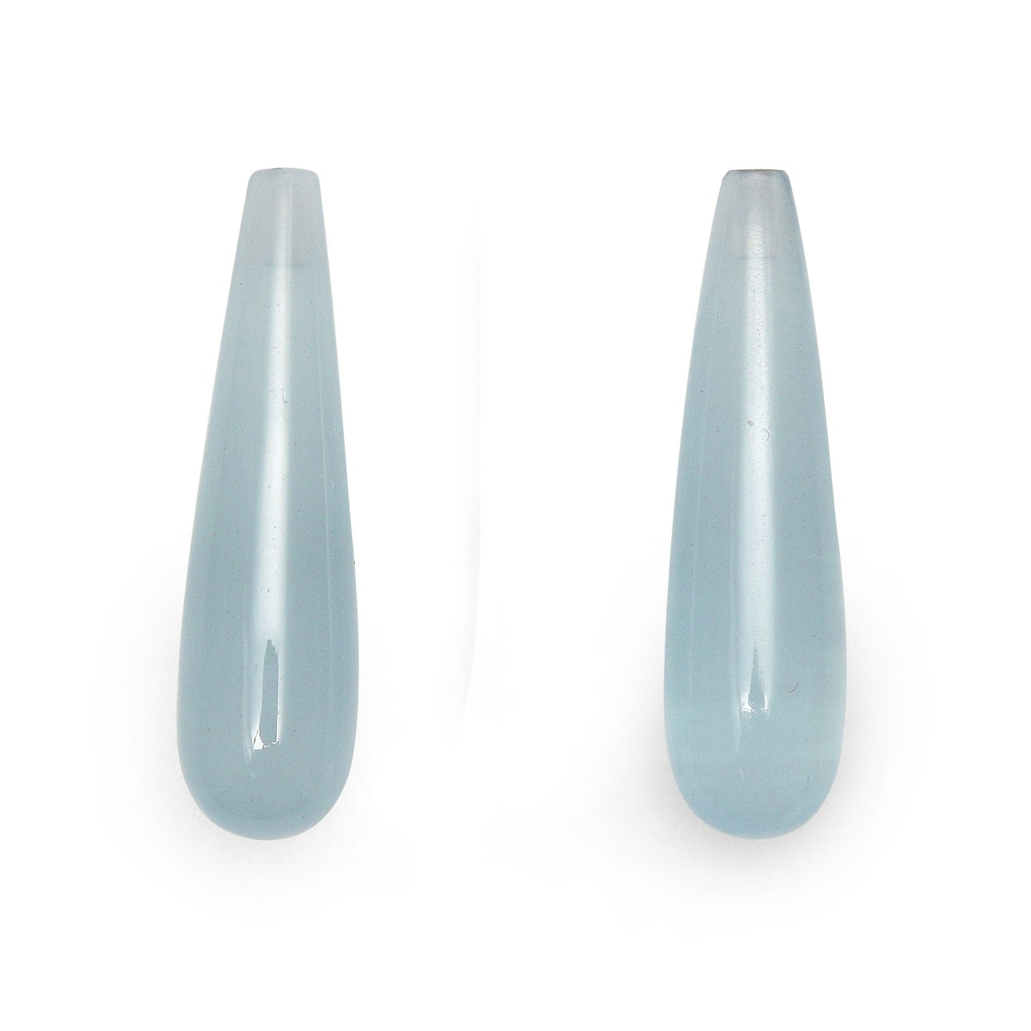 13,29 Karat blauer Birnen-Aquamarin