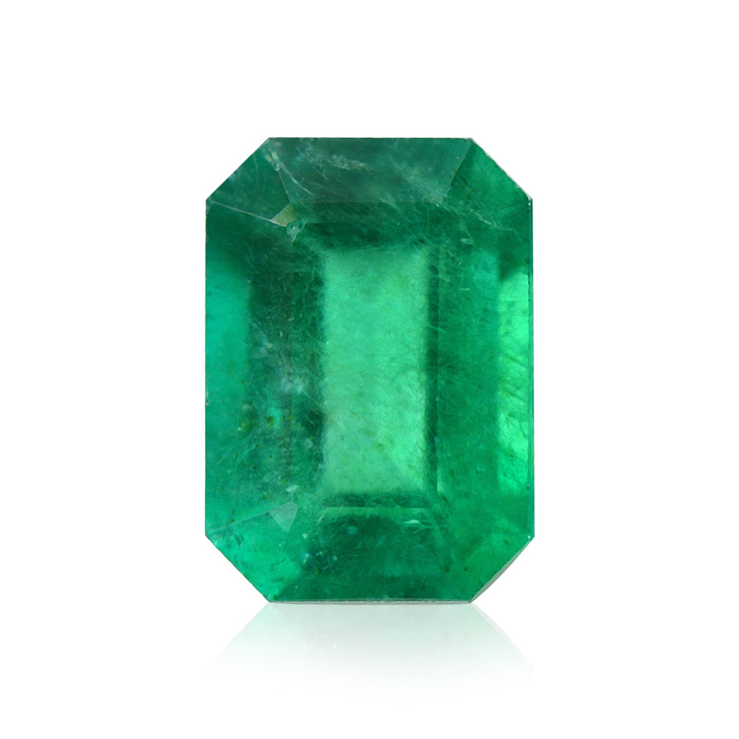 0,97 Karat Grüner Smaragd