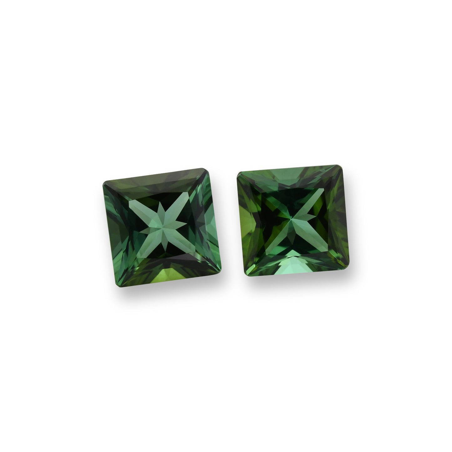 4.33 Carat Green Radiant Tourmaline