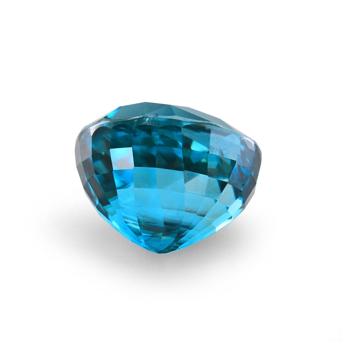 25,14 Karat blauer ovaler Zirkon