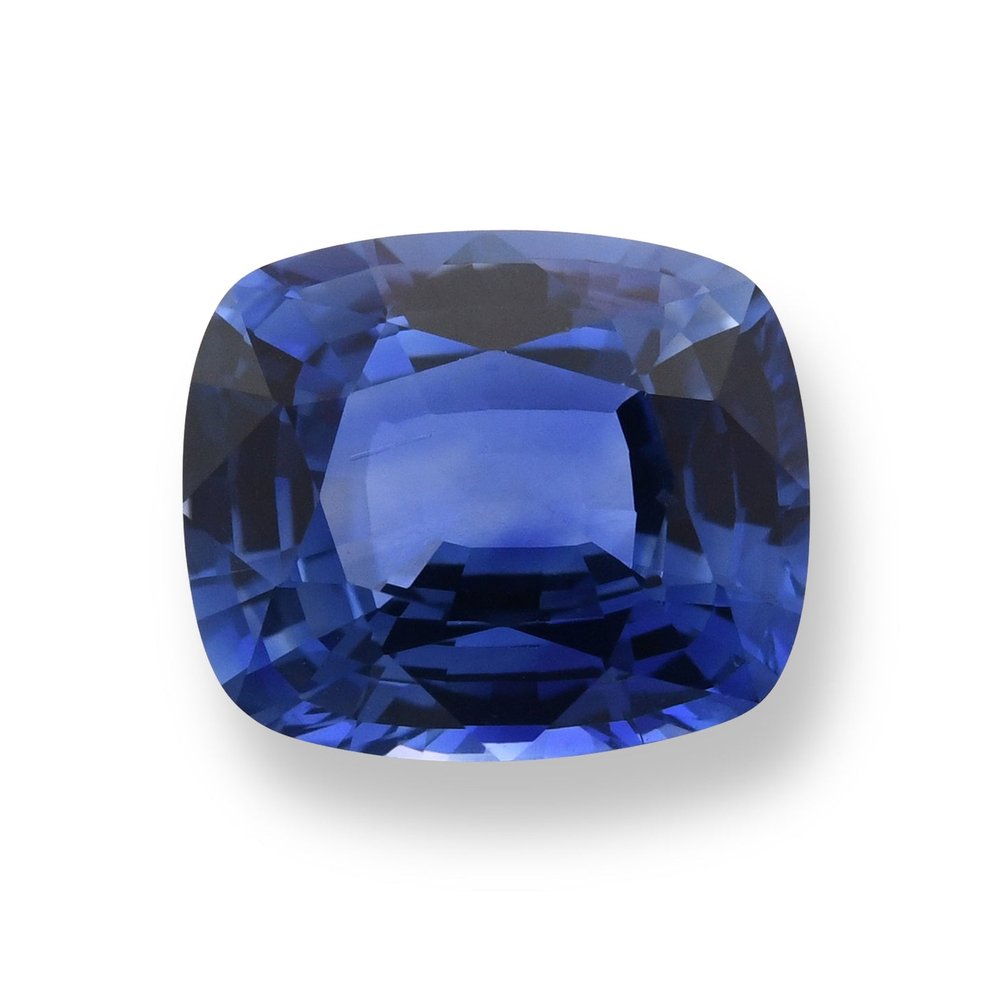 3,06 Karat blauer Kissen-Saphir aus Sri Lanka (Lotus)