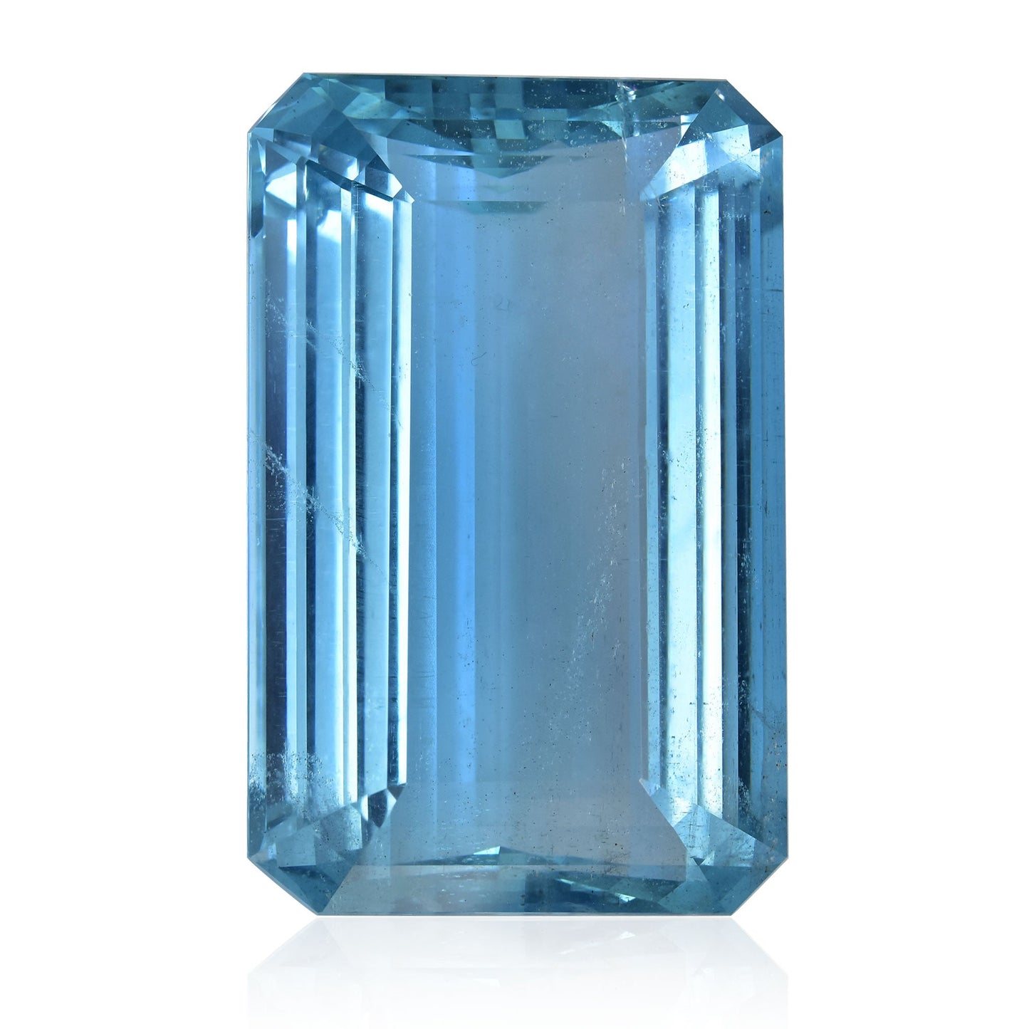 98,51 Karat blauer brasilianischer Smaragd-Aquamarin GRS