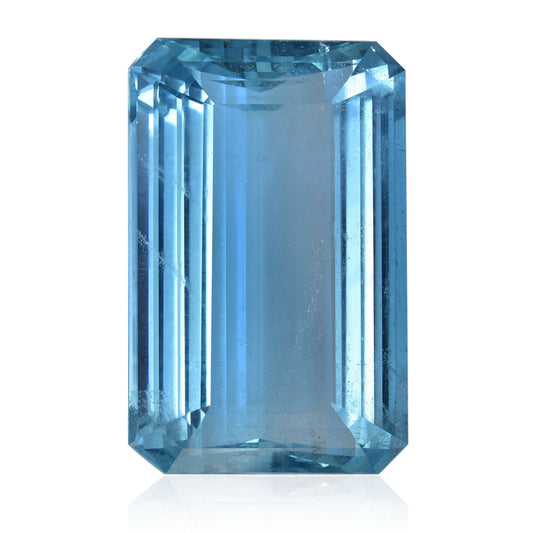 98,51 Karat blauer brasilianischer Smaragd-Aquamarin GRS