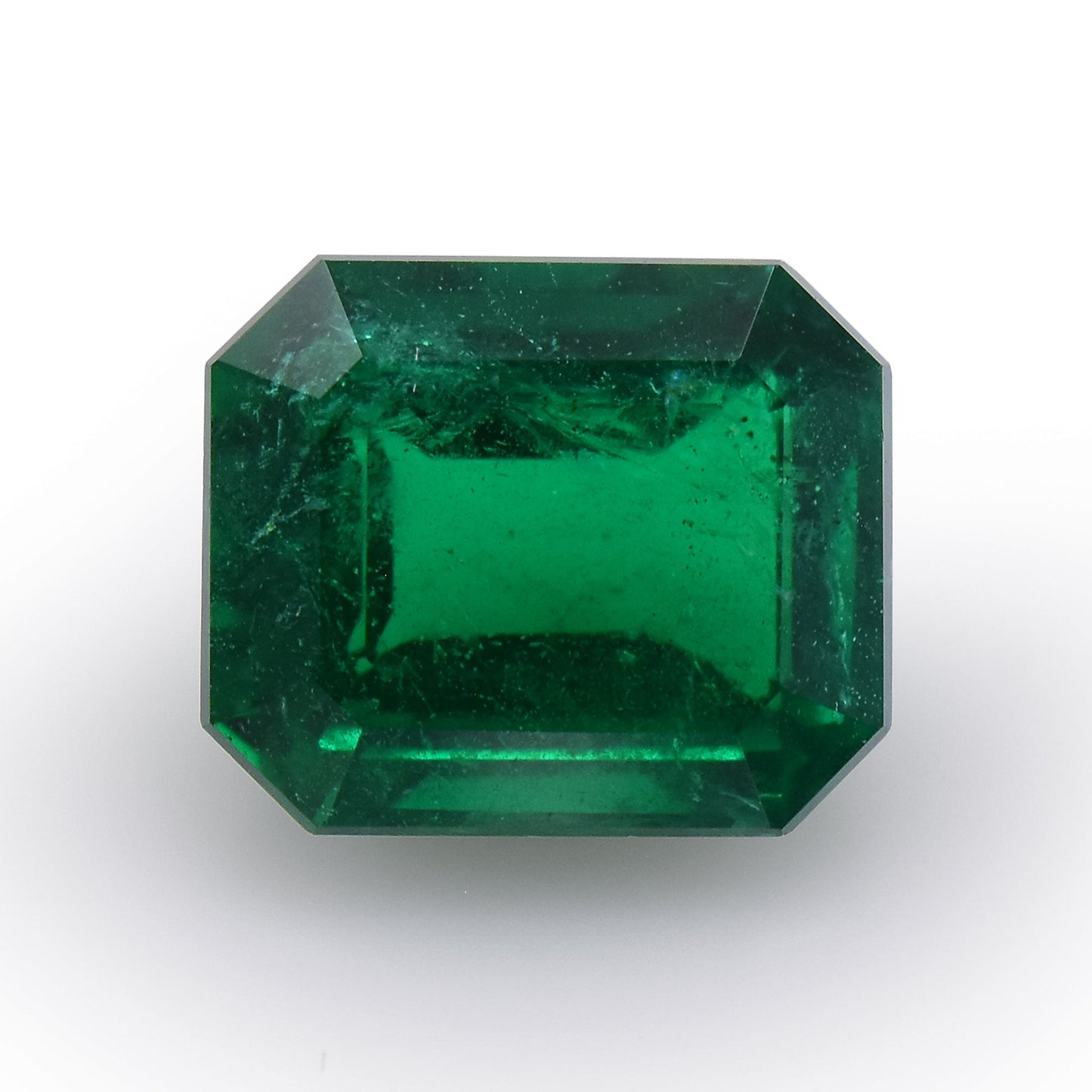 2,97 Karat Grüner Zambian Radiant Emerald GWLAB