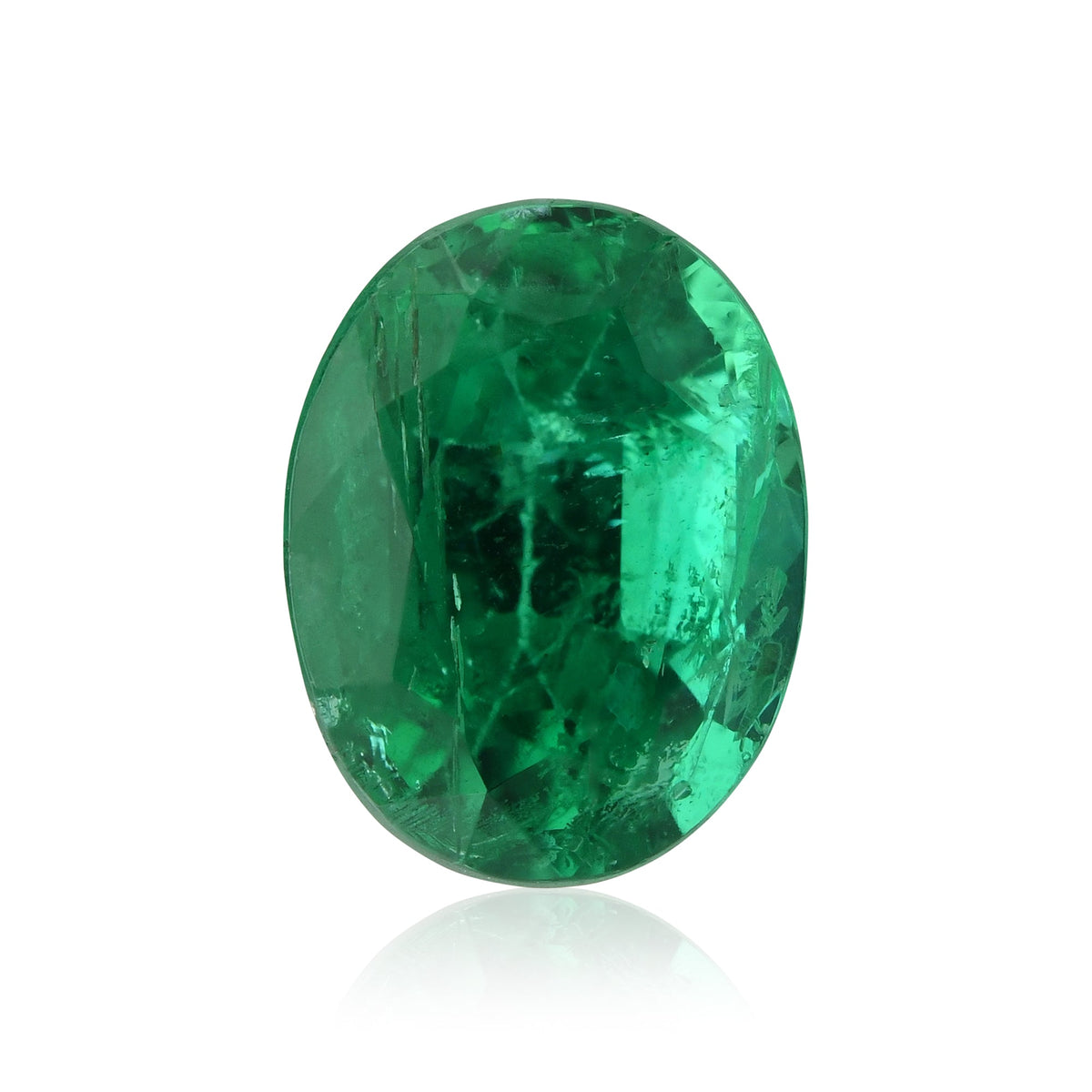 Ovaler Smaragd | 1,99 ct | Grün | Ref. 373370