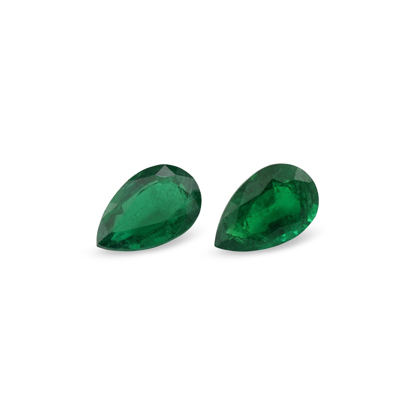 5,05 Karat grüner Zambia-Birnen-Smaragd