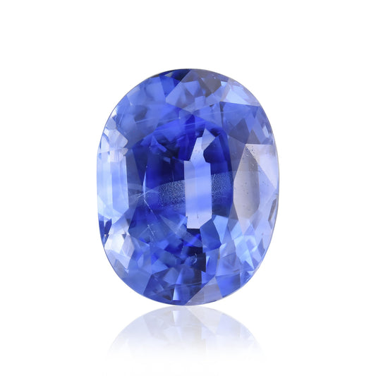 9,03 Karat blauer ovaler Saphir aus Sri Lanka (GRS)