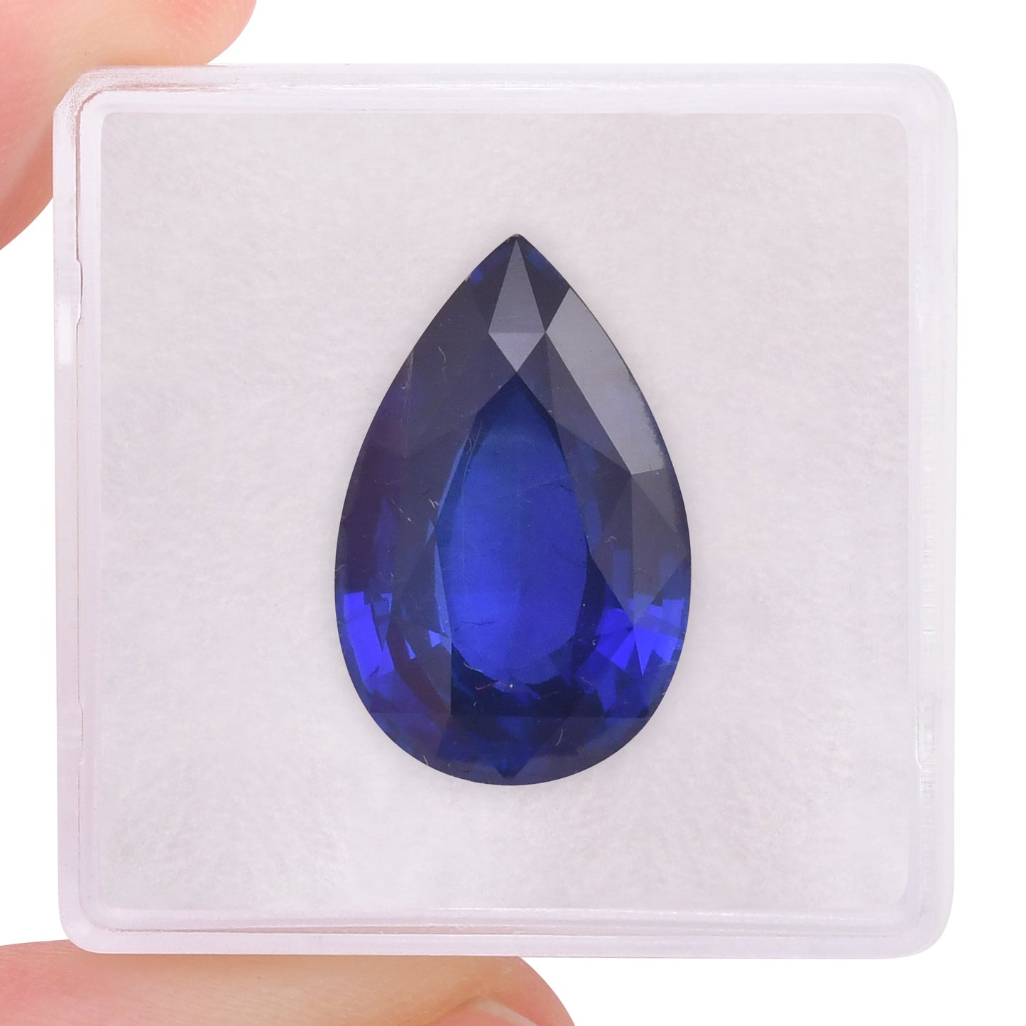 10,15 Karat blauer birnenförmiger Saphir aus Sri Lanka (GRS)
