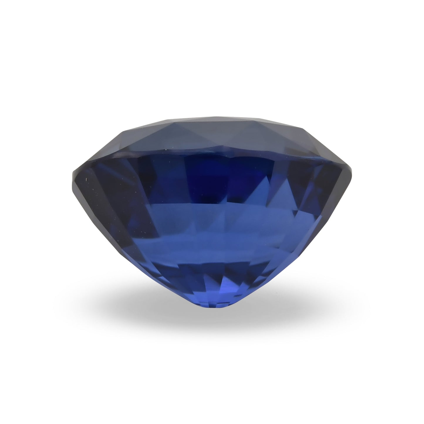 6,50 Karat blauer ovaler Saphir aus Sri Lanka (CD)