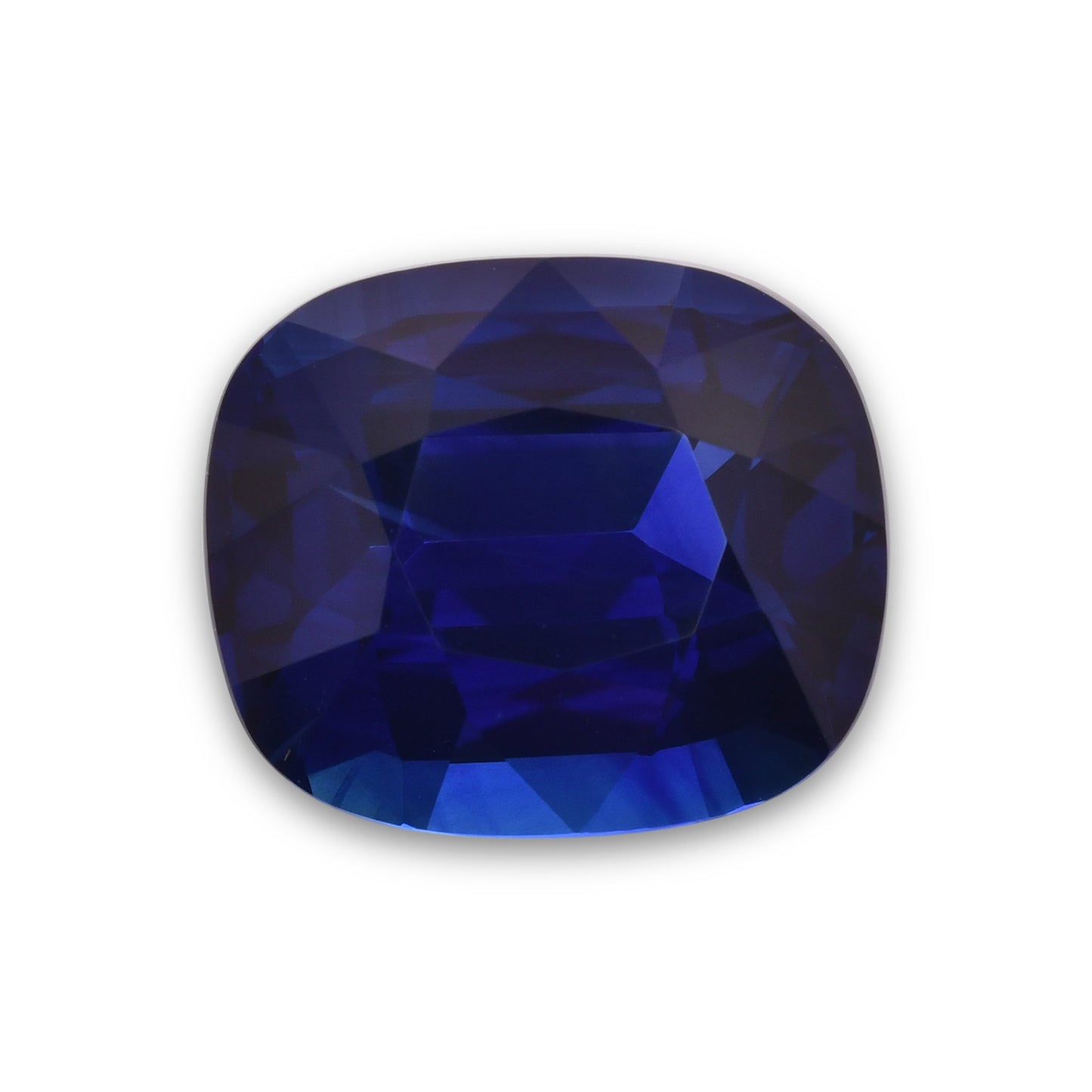 17,17 Karat blauer sri-lankischer Kissen-Saphir CD