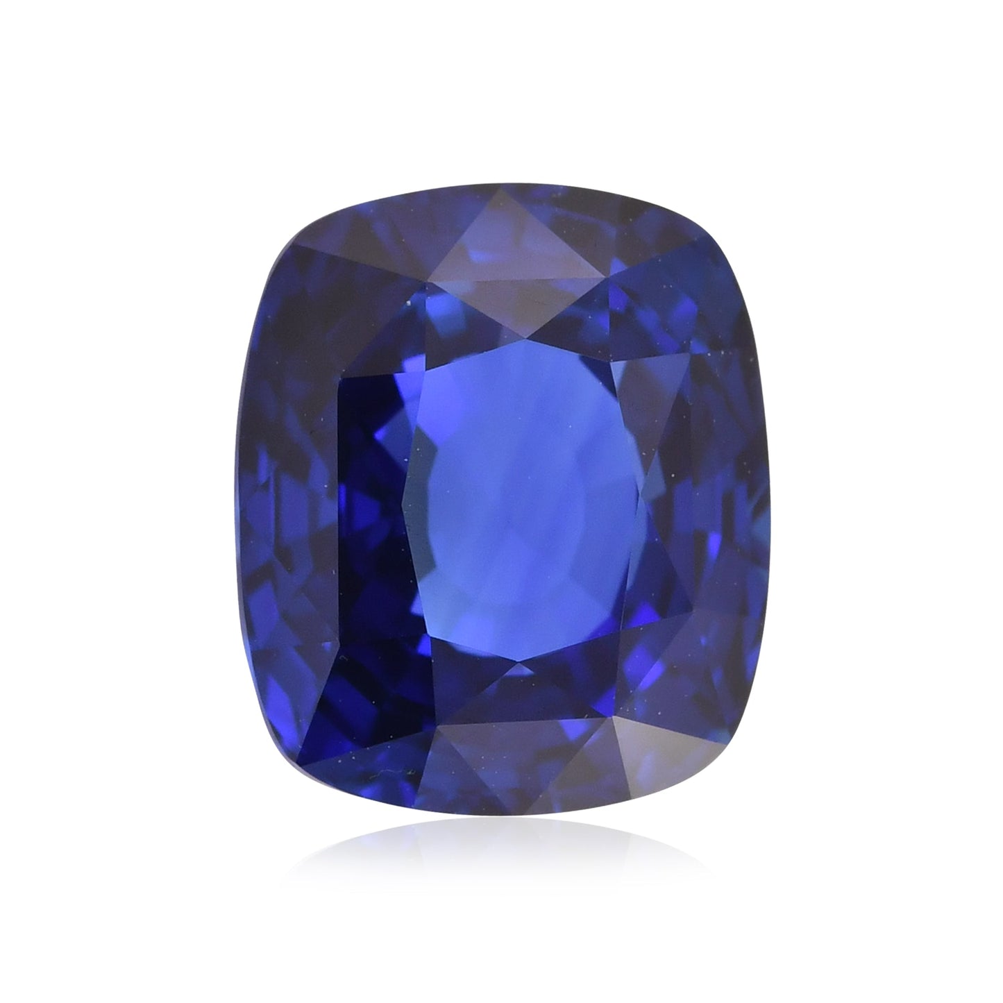10,17 Karat blauer sri-lankischer Kissen-Saphir CD