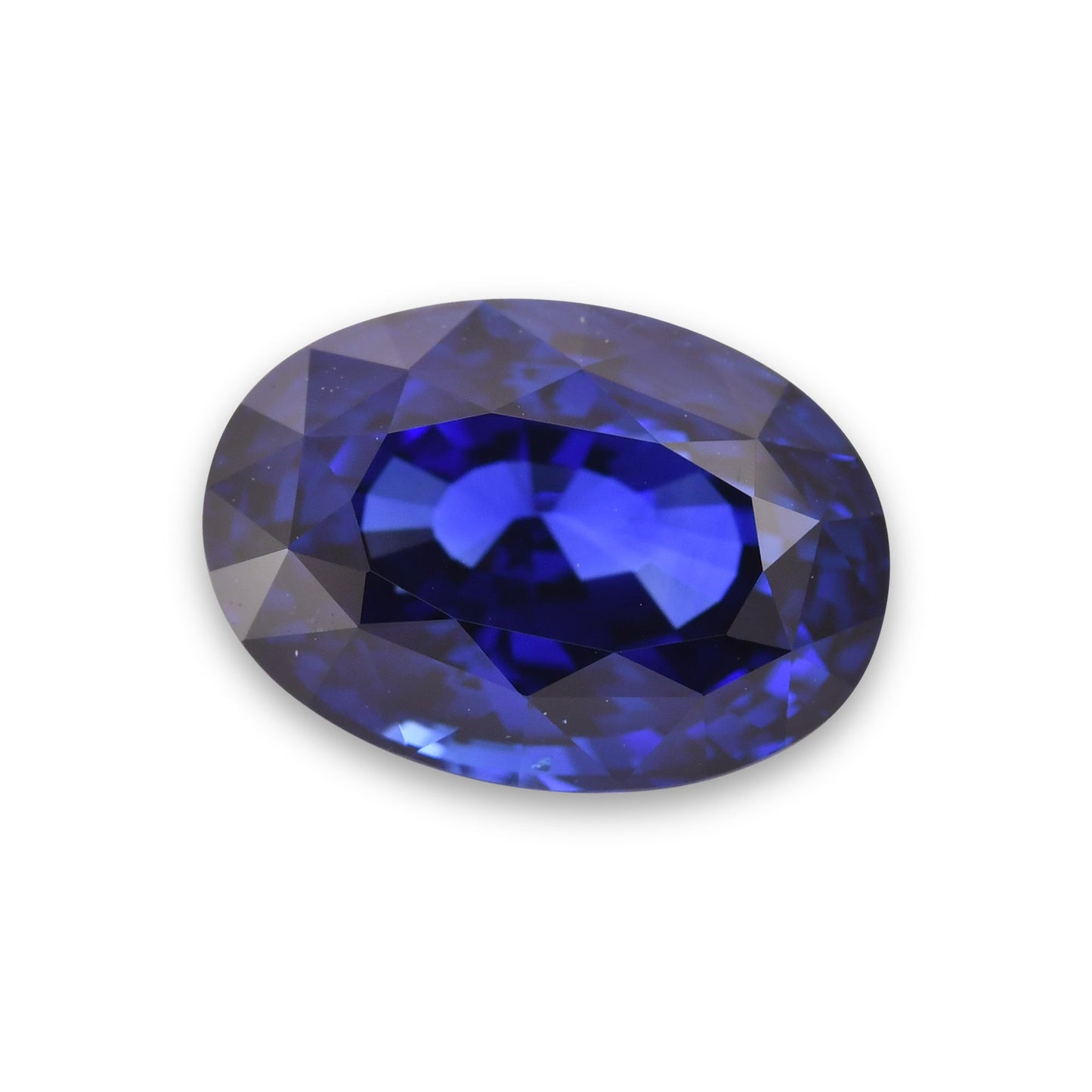 9,07 Karat blauer ovaler Saphir aus Sri Lanka (CD)