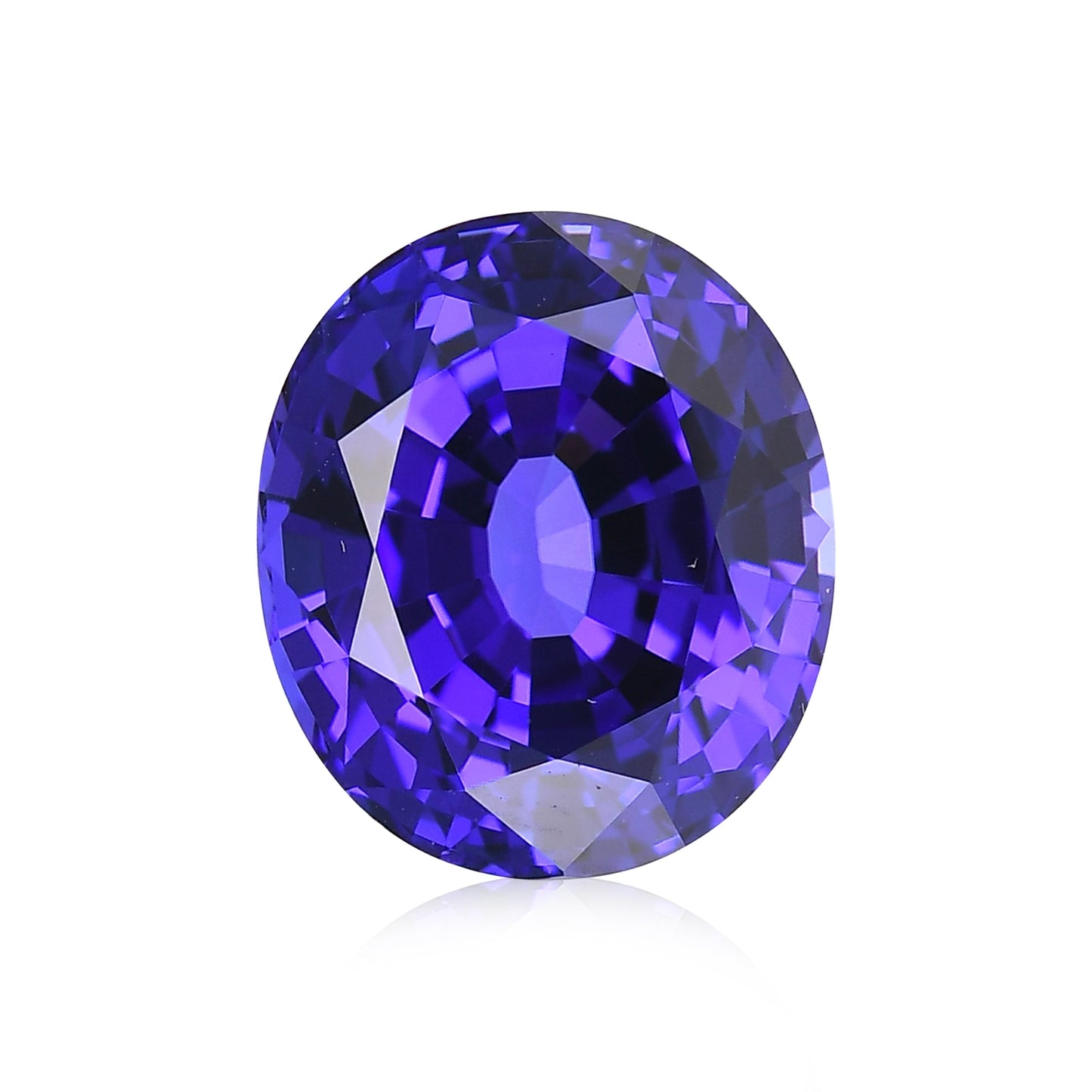 14,13 Karat blauer ovaler Tansanit aus Tansania
