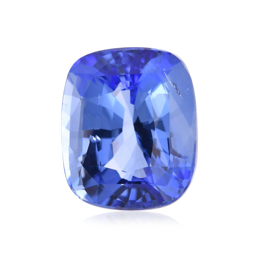 3,02 Karat blauer sri-lankischer Kissen-Saphir CD