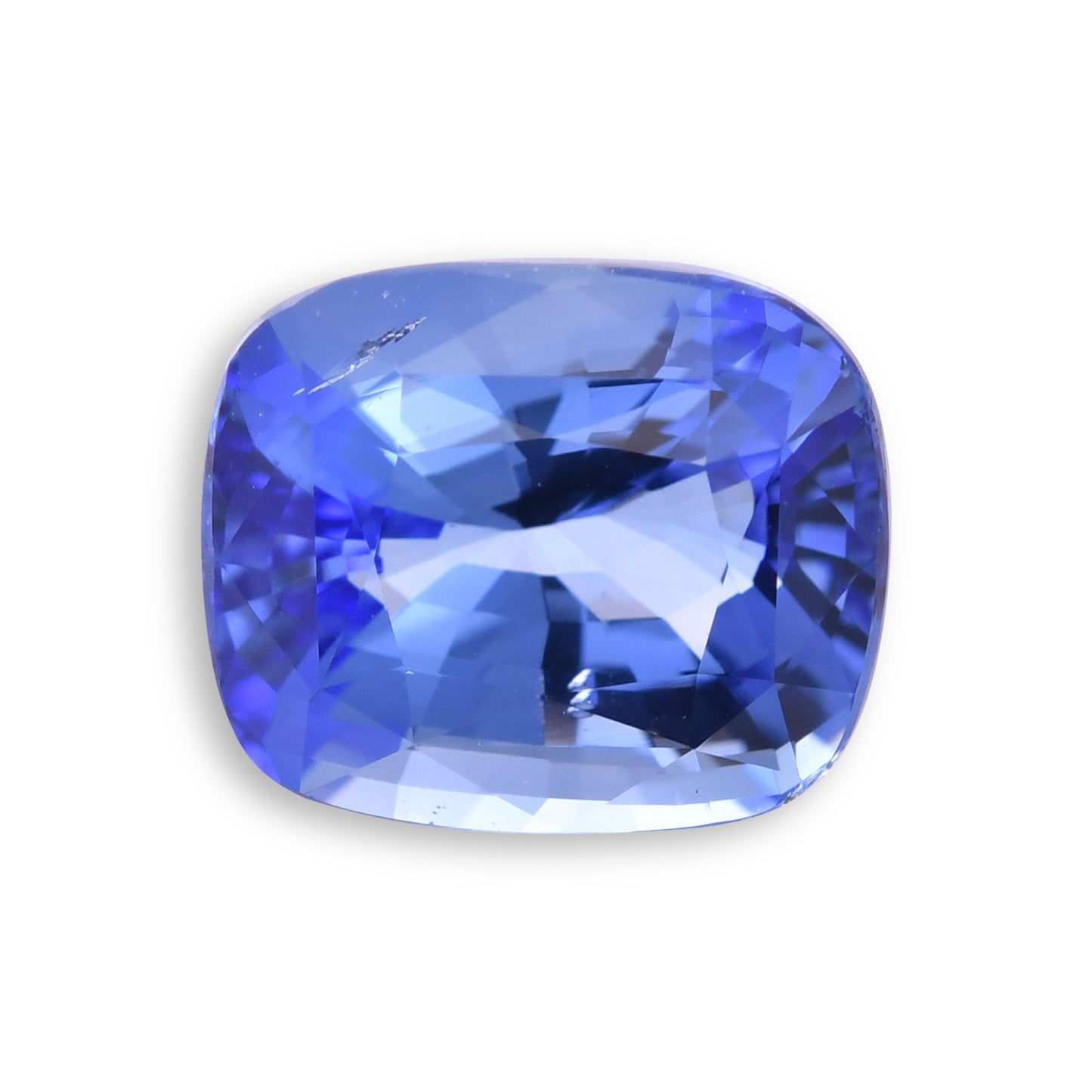3,02 Karat blauer sri-lankischer Kissen-Saphir CD