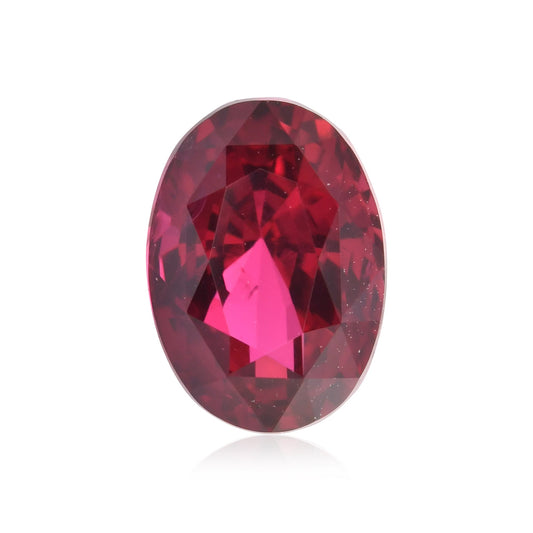 2,44 Karat roter ovaler Rubin, GIA