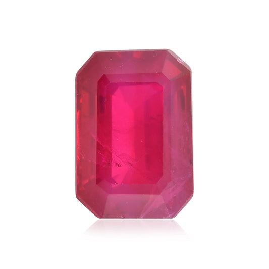 1,76 Karat roter burmesischer Smaragd-Rubin CD