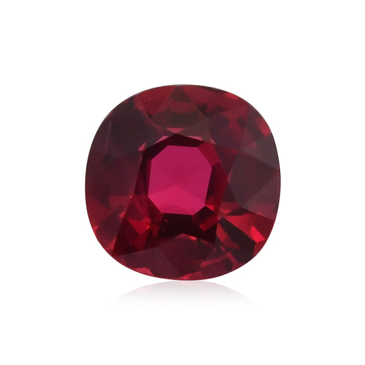 1,31 Karat roter MOSAMBIK-Kissenrubin GRS