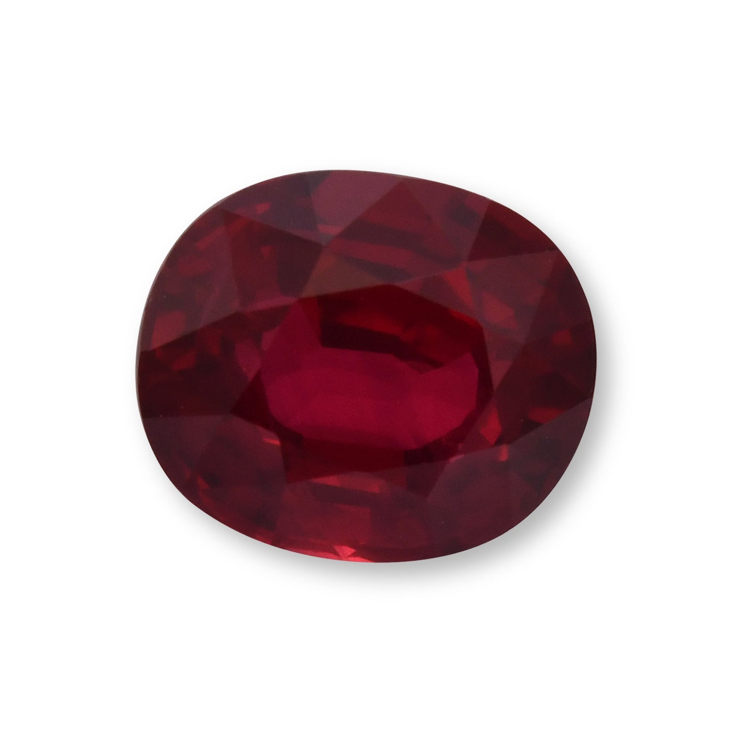 4.52 Carat Red MOZAMBIQUE Oval Ruby GRS