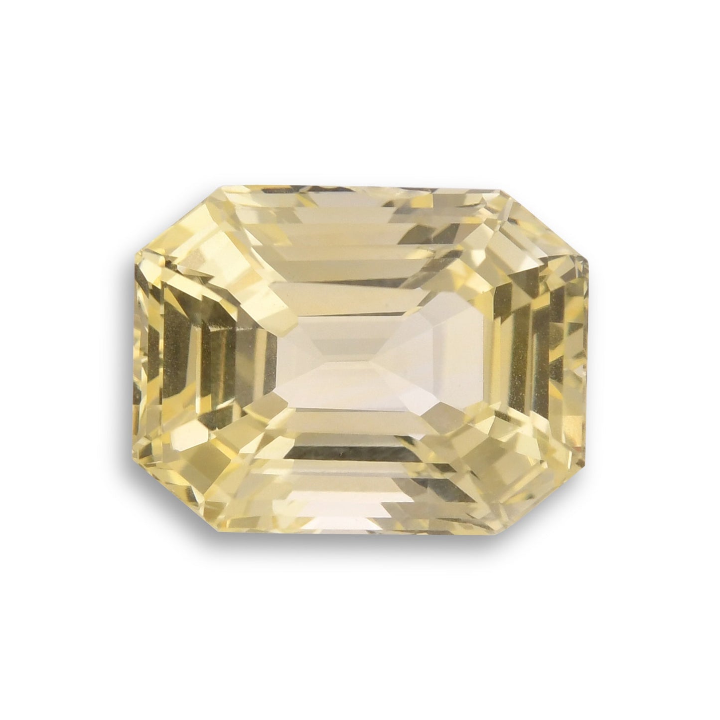 16,34 Karat Gelber Smaragd-Saphir GIA