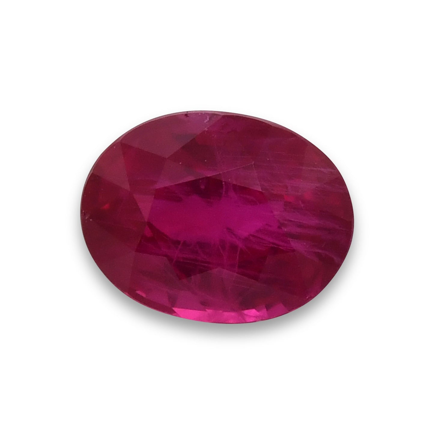 3.01 Carat Red BURMESE Oval Ruby GRS