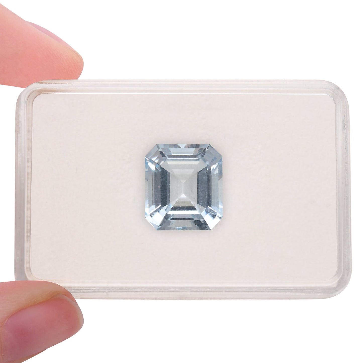 11,17 Karat blauer Mosambikanischer Smaragd-Aquamarin