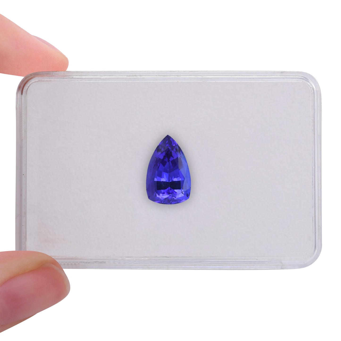 4,74 Karat blauer, trillianischer Tansanit aus Tansania (EGL)