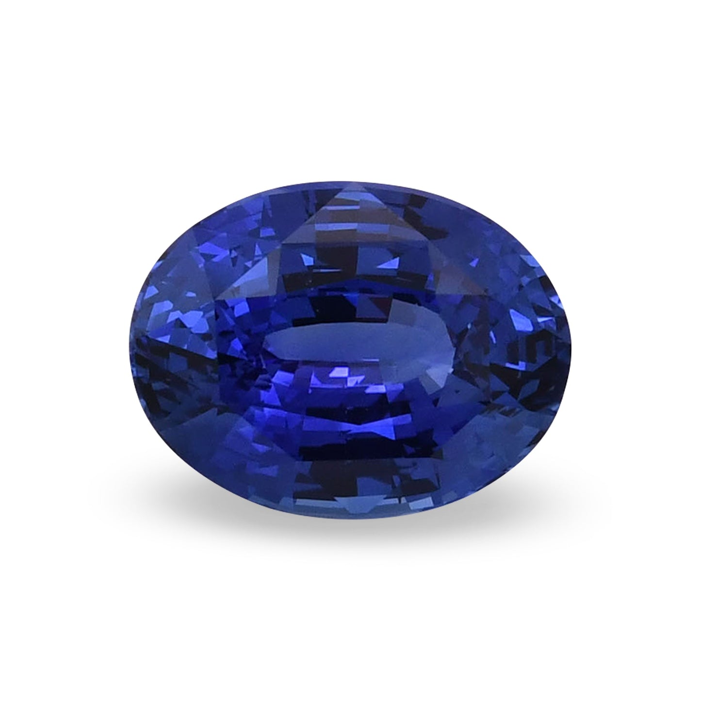 10,46 Karat blauer ovaler Saphir aus Sri Lanka (CD)